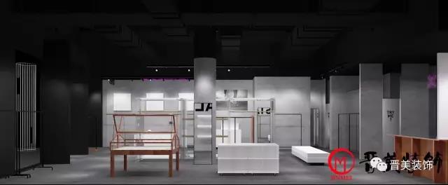 晋美装饰案例.第118期【广州万菱汇INXX店装修设计案例】