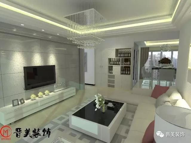 晋美装饰案例.第124【张小姐家庭装修设计案例】